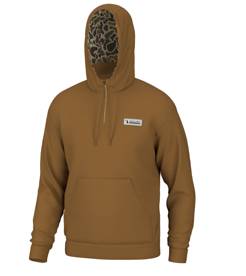 QUARTER-ZIP HOODIE