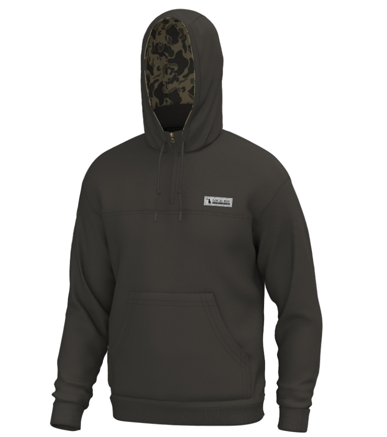 QUARTER-ZIP HOODIE
