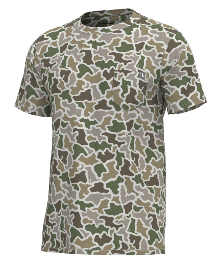 S/S HEATHER BLEND CREW
