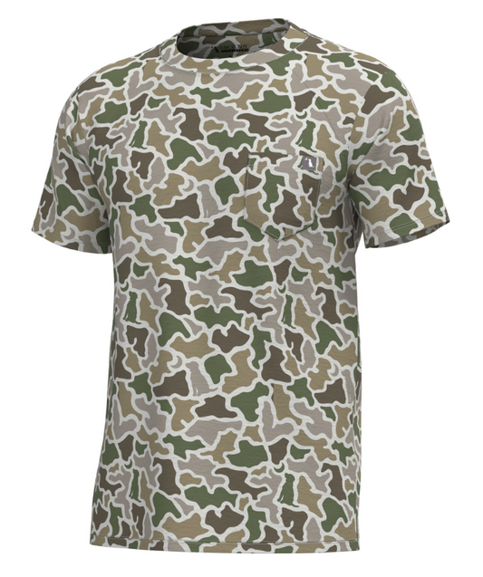 S/S HEATHER BLEND CREW