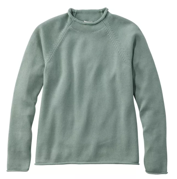 W'S ORIGINAL DOUBLE L ROLLNECK SWEATER