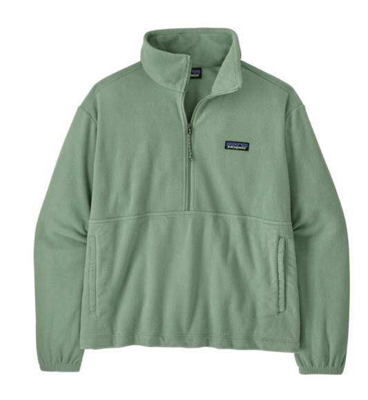 W'S MICRO D 1/2 ZIP FLEECE P/O