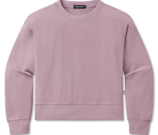 CAROLINE COMFORT CROP CREWNECK