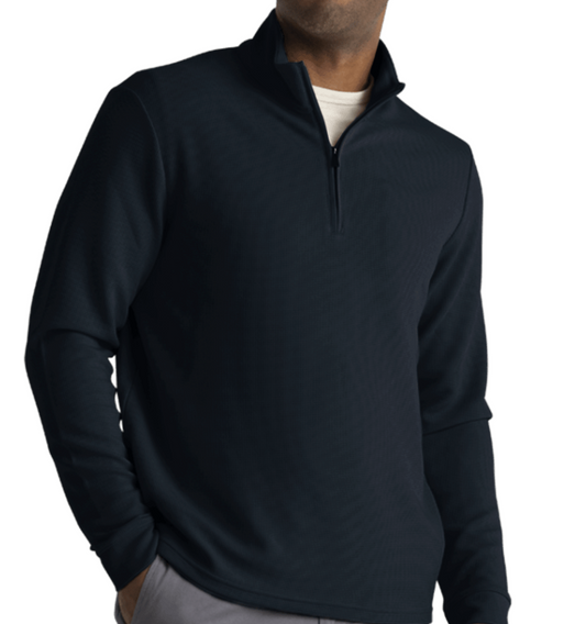 M'S WAFFLE QUARTER ZIP