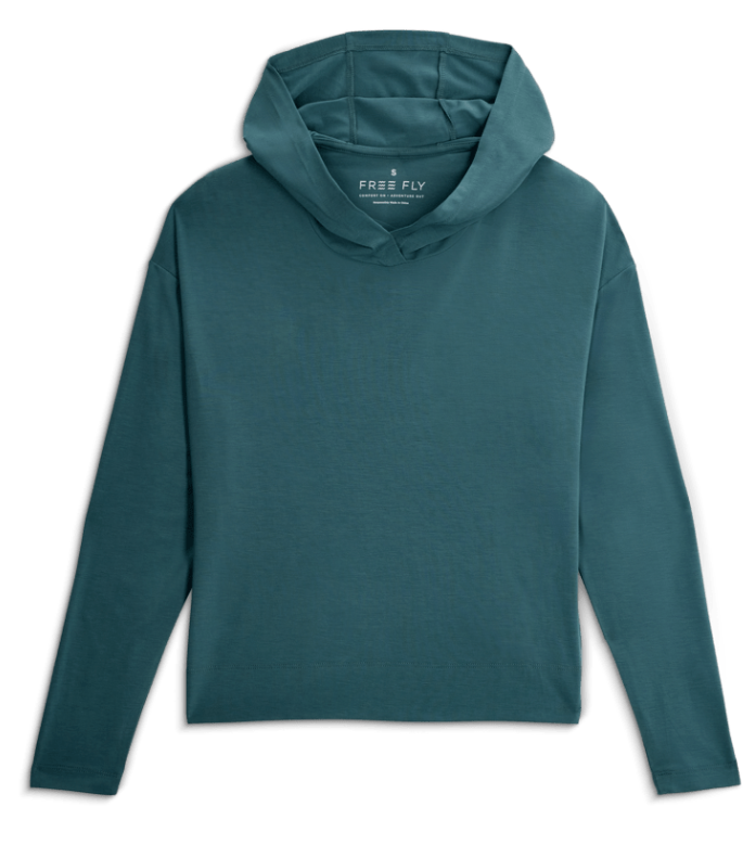 W'S BAMBOO SHADE CROSSOVER HOODIE