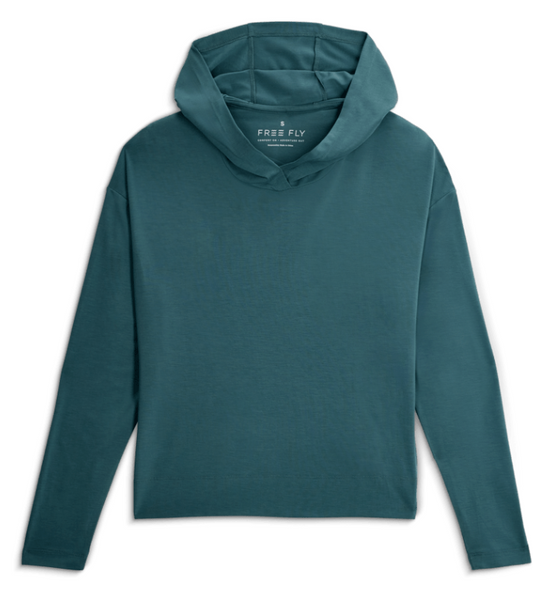W'S BAMBOO SHADE CROSSOVER HOODIE