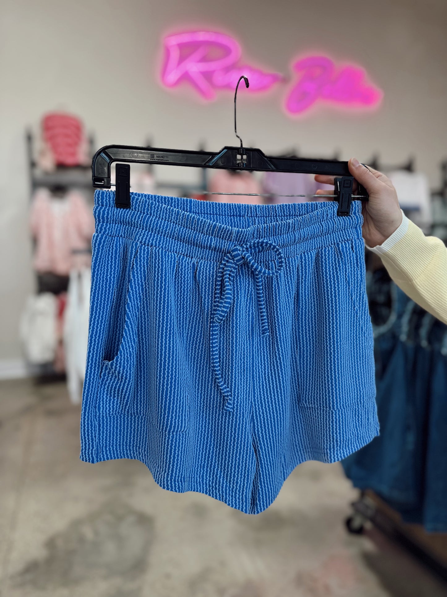 RIBBED ROUND NECK SET