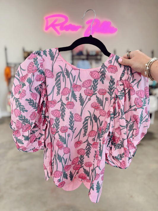 FLOWER FIELDS TOP