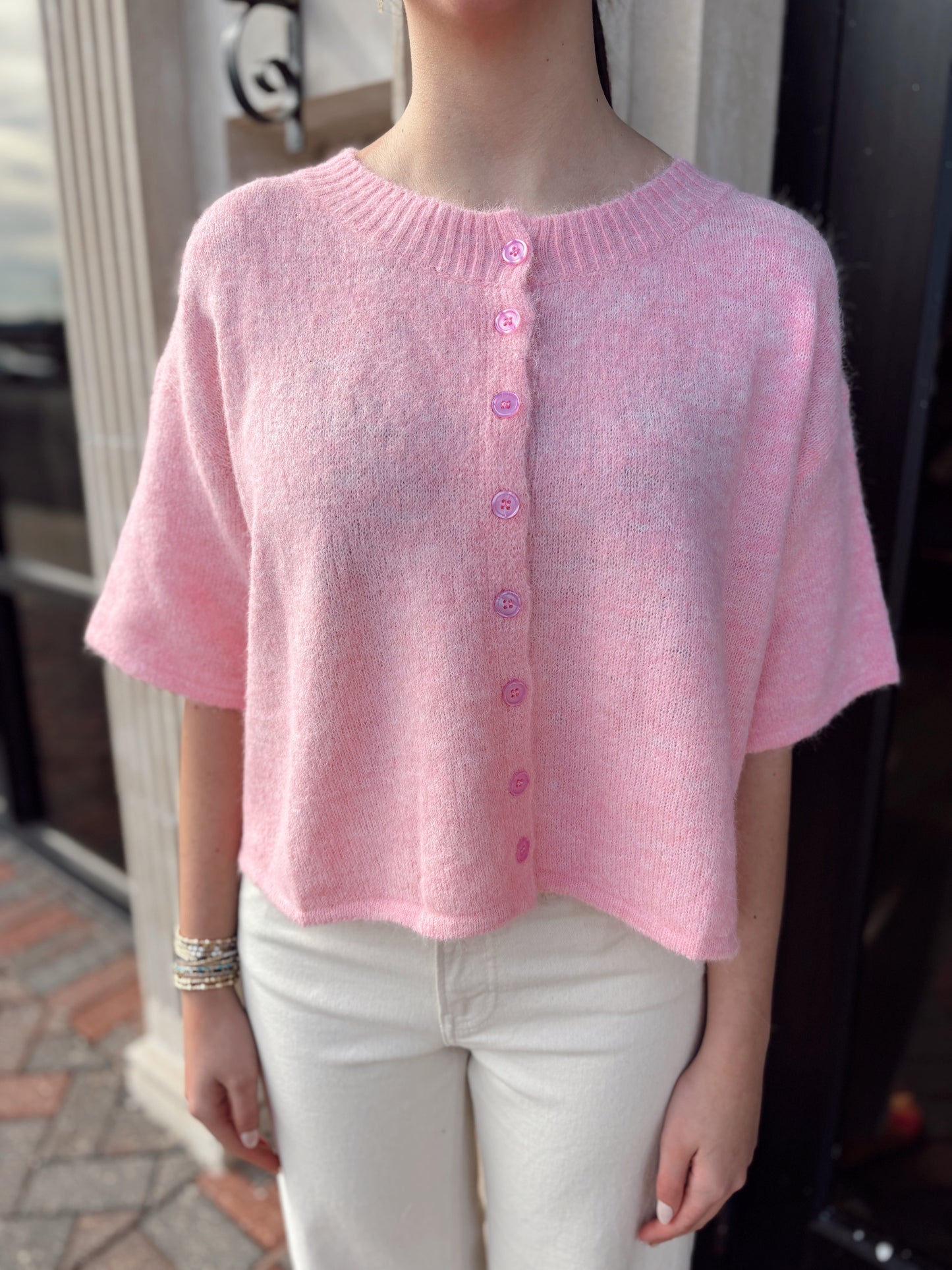 BOXY KNIT CARDIGAN