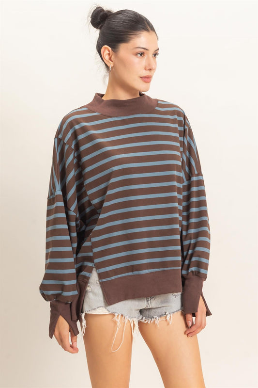 STRIPED MOCKNECK/HF27A178-D