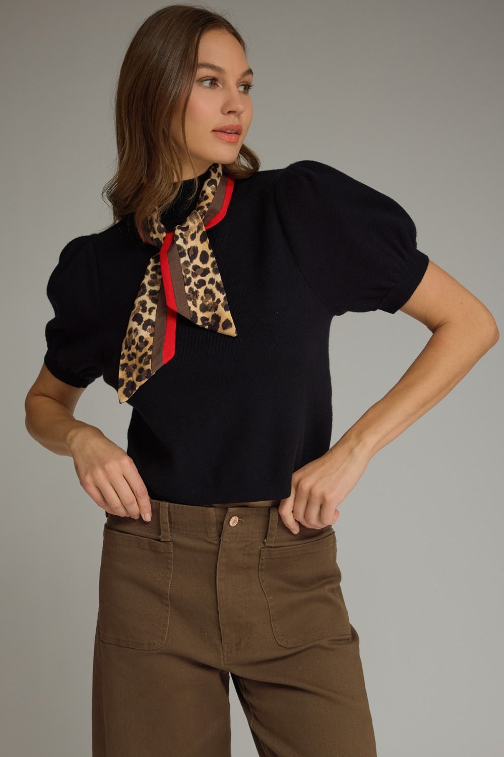 PUFF SWEATER-T32202