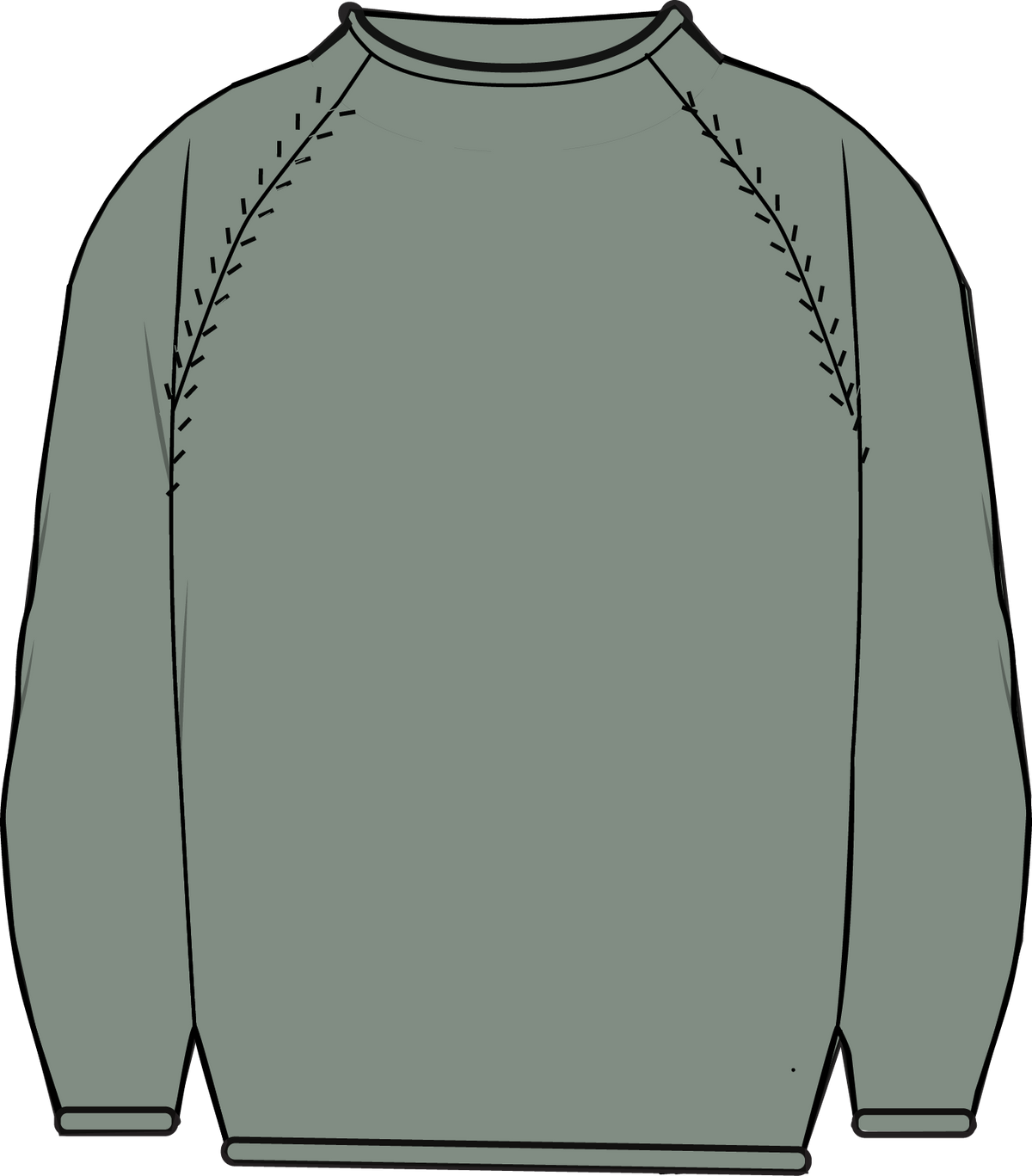 W'S OG DOUBLE L ROLLNECK SWEATER