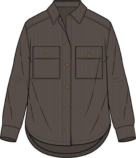 W'S COMFORT CORDUROY SHIRT
