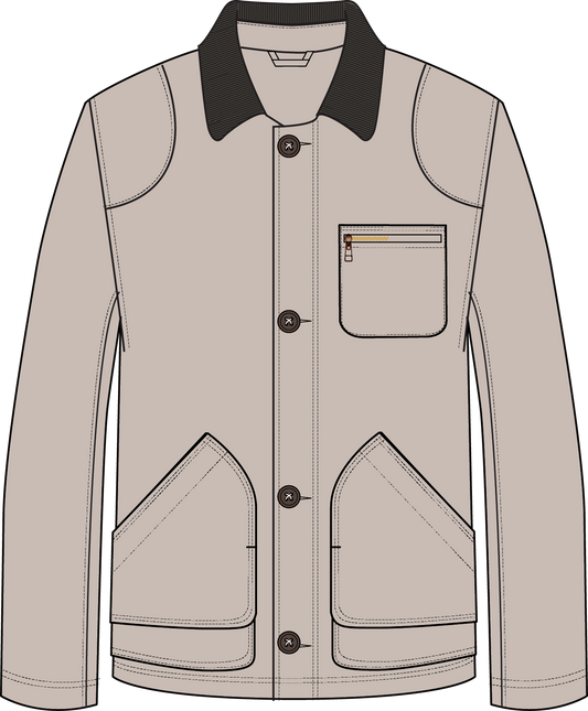 M'S COTTON-LINED FIELD COAT