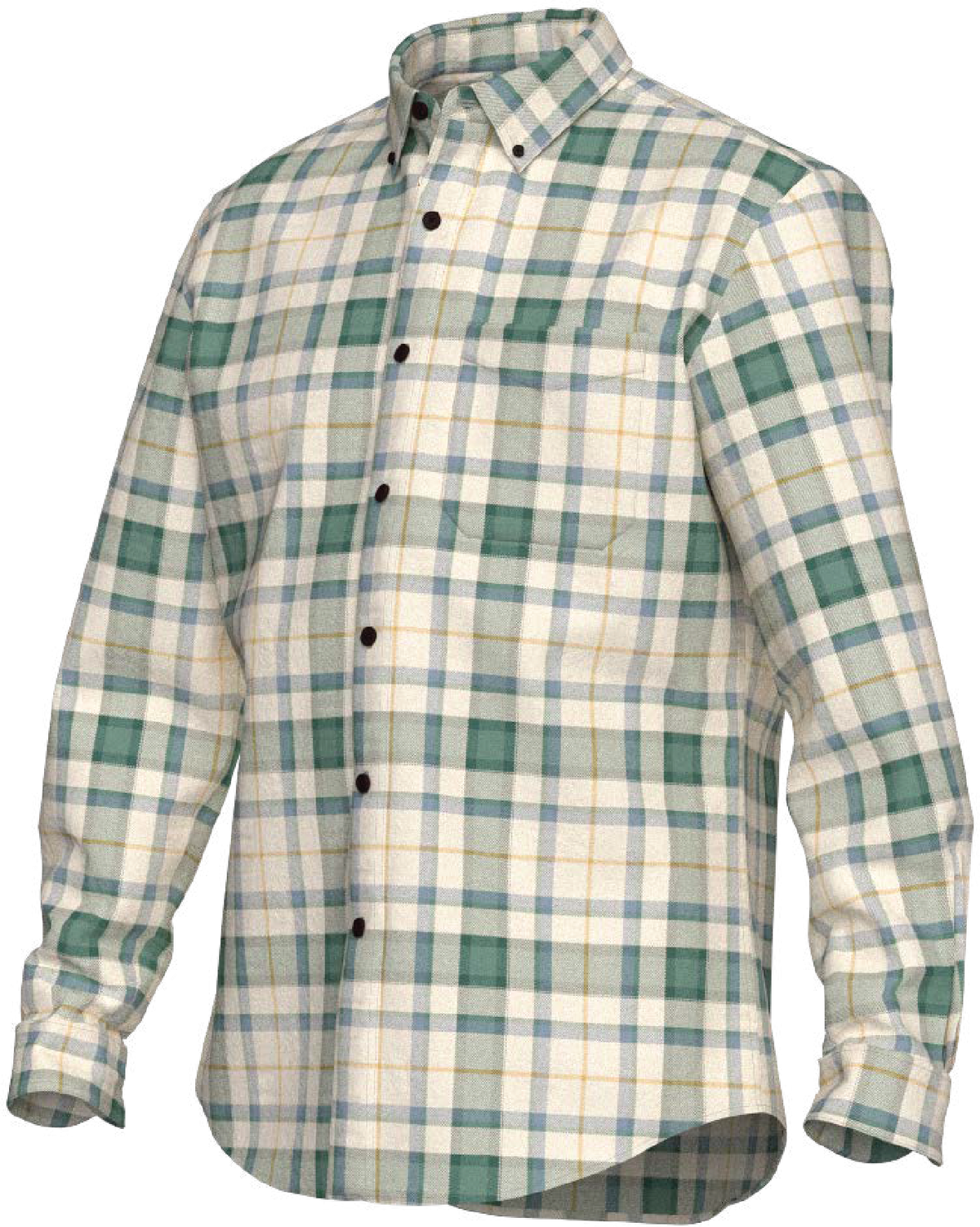 M'S LS SCOTCH FLANNEL